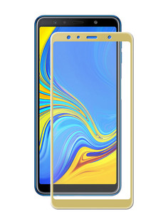 Аксессуар Защитное стекло для Samsung Galaxy A7 2018 Ubik 5D Gold