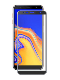 Защитное стекло Ainy для Samsung Galaxy J4 Plus 2018 Full Screen Cover 0.25mm Black AF-S1406A