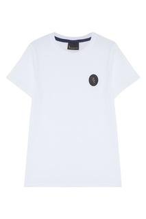 Белая футболка с контрастной аппликацией Billionaire Boys Club