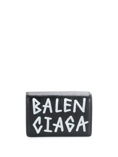 Balenciaga мини-кошелек Carry с принтом граффити