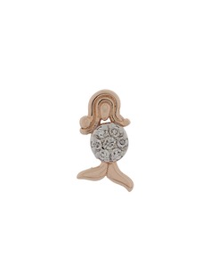 Kismet By Milka 14kt rose gold mermaid diamond stud