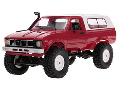 Радиоуправляемая игрушка Aosenma Military Truck Buggy Crawler RTR 4WD 1:16 Dark Red WPLC-24-R