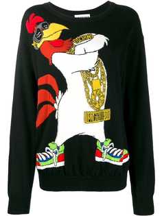 MOSCHINO PRE-OWNED свитер Looney Tunes Foghorn Leghorn