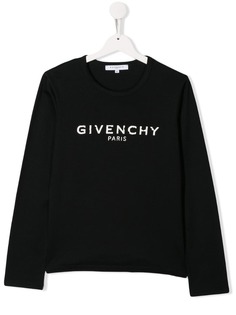 Givenchy Kids футболка с длинными рукавами