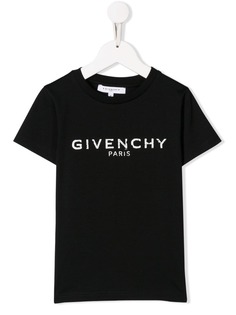 Givenchy Kids футболка с логотипом