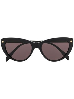 Alexander McQueen Eyewear солнцезащитные очки в оправе кошачий глаз