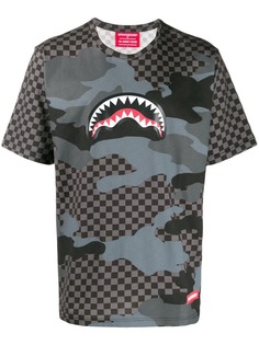 Sprayground shark check print T-Shirt