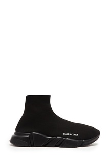 Черные кроссовки-носки Speed с логотипом Balenciaga Man