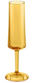 Бокалы для игристых вин Koziol Бокал для шампанского Superglas CHEERS NO. 5, 100 мл, жёлтый