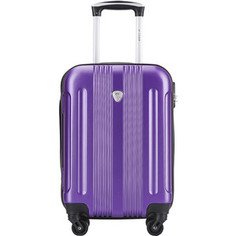 Чемодан LCASE Bangkok New purple (S) с расширением Lcase