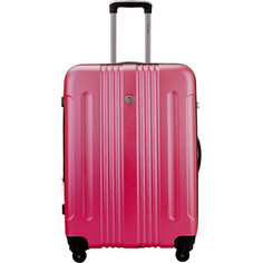 Чемодан LCASE Bangkok Peach pink (L) с расширением Lcase