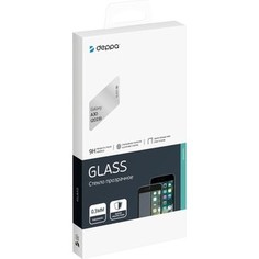 Защитное стекло Deppa 3D Full Glue для Samsung Galaxy A30 (2019), 0.3 мм, черная рамка