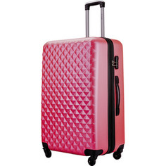 Чемодан LCASE Phatthaya Peach pink (L) с расширением Lcase