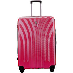 Чемодан LCASE Phuket Peach pink (L) с расширением Lcase