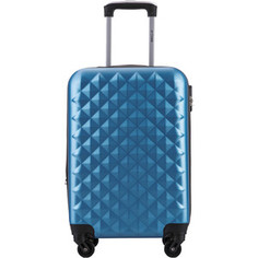 Чемодан LCASE Phatthaya Blue (S) с расширением Lcase