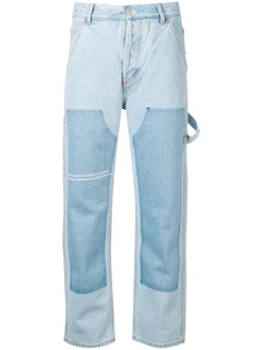 Marcelo Burlon County Of Milan укороченные джинсы с завышенной талией