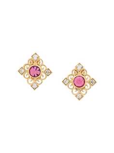 Yves Saint Laurent Pre-Owned Art Deco clip on earrings