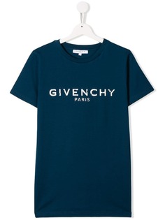 Givenchy Kids футболка с логотипом