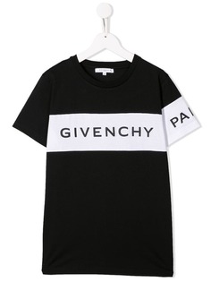 Givenchy Kids футболка с логотипом