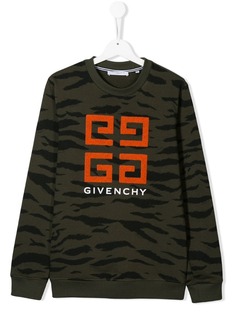 Givenchy Kids толстовка с логотипом