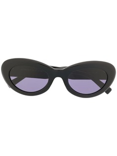 Versace Eyewear декорированные солнцезащитные очки Crystal