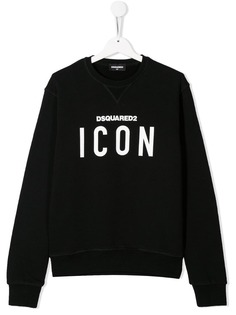 Dsquared2 Kids толстовка с принтом Icon