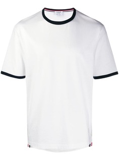 Thom Browne contrast trim T-shirt