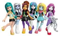 Конструкторы, пазлы Monster High: базовые фигурки персонажей Mattel