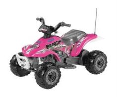 Машины, мотоциклы Электромобиль Peg-Perego Квадроцикл pink (ED1166)