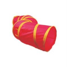 Домики, лежаки, переноски, когтеточки Тоннель для кошек MAJOR Colour шуршащий розовый 25х110 см