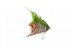 Предметы интерьера Статуэтка Гарда-декор рыба зелено-красная 19х5х21
