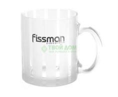 Чайные пары и сервизы Набор из 2 кружек 350 мл прозрачное Стекло (CS-9304.350) Fissman