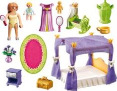 Набор игровой для девочек Игровой набор Playmobil Покои Принцессы с колыбелью