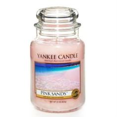 Свечи, подсвечники, аромалампы Аромасвеча в банке Розовые пески 1205337E Yankee Candle