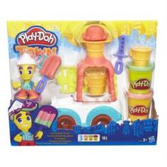 Лепка из пластилина Город Игровой набор Play-Doh "Грузовичок с мороженым"