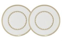 Сервизы и наборы посуды Набор обеденных тарелок Colombo Золотой замок 27 см 2 шт