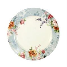 Столовая посуда Тарелка закусочная Claytan Цветы 20.7 см