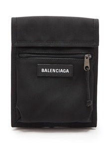 Плоская нейлоновая сумка с логотипом Explorer Balenciaga Man