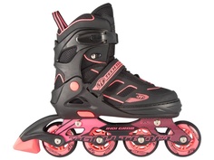 Коньки Tech Team Indy Grab р.31-34 Black-Pink