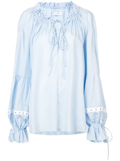 MarquesAlmeida присборенная блузка в стиле оверсайз Marques'almeida