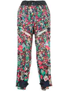 Sacai floral print trousers