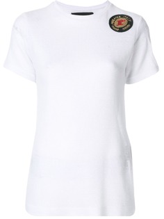 Mr & Mrs Italy футболка с декором из нашивок