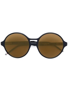 Thom Browne Eyewear солнцезащитные очки в круглой оправе