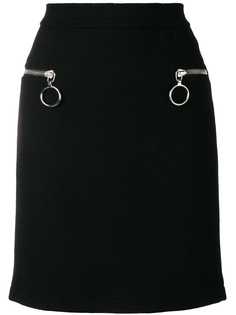 Moschino юбка с карманами на молниях