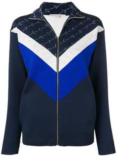 Stella McCartney спортивная куртка с монограммами