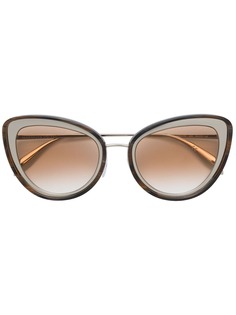 Alexander McQueen Eyewear солнцезащитные очки в оправе "кошачий глаз"