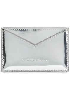 Calvin Klein 205W39nyc визитница с эффектом металлик