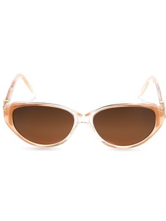 Yves Saint Laurent Pre-Owned солнцезащитные очки "кошачий глаз"