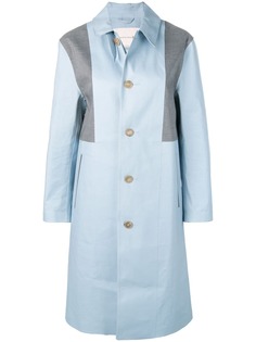 Mackintosh пальто со вставками