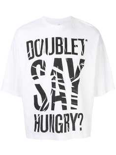 Doublet футболка в стиле оверсайз